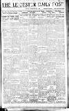 Leicester Daily Post Friday 04 February 1921 Page 1