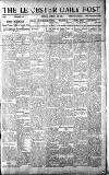 Leicester Daily Post Monday 21 March 1921 Page 1