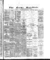 Crewe Guardian Wednesday 23 January 1889 Page 1