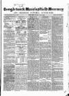 Congleton & Macclesfield Mercury, and Cheshire General Advertiser Saturday 03 May 1862 Page 1