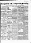 Congleton & Macclesfield Mercury, and Cheshire General Advertiser Saturday 06 September 1862 Page 1