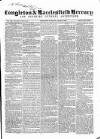 Congleton & Macclesfield Mercury, and Cheshire General Advertiser Saturday 08 August 1863 Page 1
