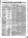Congleton & Macclesfield Mercury, and Cheshire General Advertiser Saturday 21 November 1863 Page 1