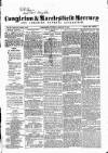 Congleton & Macclesfield Mercury, and Cheshire General Advertiser Saturday 02 January 1864 Page 1
