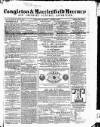 Congleton & Macclesfield Mercury, and Cheshire General Advertiser Saturday 06 January 1866 Page 1