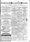 Congleton & Macclesfield Mercury, and Cheshire General Advertiser Saturday 02 October 1869 Page 1