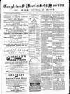 Congleton & Macclesfield Mercury, and Cheshire General Advertiser Saturday 06 August 1870 Page 1