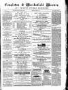 Congleton & Macclesfield Mercury, and Cheshire General Advertiser Saturday 25 October 1884 Page 1