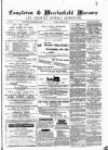 Congleton & Macclesfield Mercury, and Cheshire General Advertiser Saturday 01 November 1884 Page 1