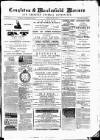 Congleton & Macclesfield Mercury, and Cheshire General Advertiser Saturday 01 August 1885 Page 1