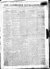 Cambridge Intelligencer Saturday 02 February 1799 Page 1