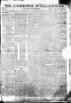 Cambridge Intelligencer Saturday 29 March 1800 Page 1