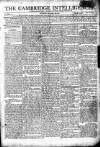 Cambridge Intelligencer Saturday 15 November 1800 Page 1