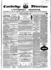 Cambridge General Advertiser Wednesday 20 November 1850 Page 1