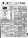 St. Neots Chronicle and Advertiser Saturday 20 March 1858 Page 1