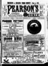 Pearson's Weekly Saturday 25 February 1893 Page 1