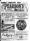 Pearson's Weekly Saturday 18 January 1896 Page 1