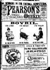 Pearson's Weekly Saturday 25 December 1897 Page 1