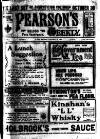 Pearson's Weekly Thursday 15 October 1903 Page 1