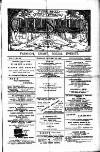 Clifton Society Thursday 22 January 1891 Page 1