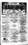 Clifton Society Thursday 16 April 1891 Page 1