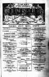 Clifton Society Thursday 12 November 1891 Page 1