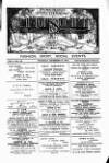 Clifton Society Thursday 13 December 1894 Page 1