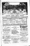 Clifton Society Thursday 18 November 1909 Page 1