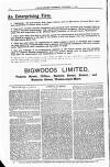 Clifton Society Thursday 18 November 1909 Page 16