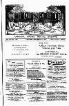 Clifton Society Thursday 22 September 1910 Page 1