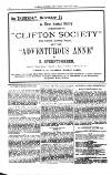 Clifton Society Thursday 07 January 1915 Page 14