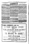 Clifton Society Thursday 01 April 1915 Page 14