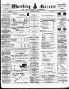 Worthing Gazette Wednesday 29 July 1891 Page 1