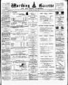 Worthing Gazette Wednesday 02 September 1891 Page 1