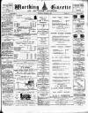 Worthing Gazette Wednesday 30 September 1891 Page 1