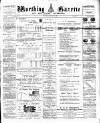 Worthing Gazette Wednesday 27 January 1892 Page 1