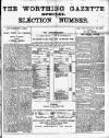 Worthing Gazette Thursday 07 July 1892 Page 1
