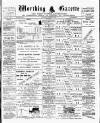 Worthing Gazette Wednesday 30 January 1895 Page 1