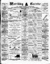 Worthing Gazette Wednesday 20 February 1895 Page 1