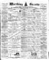 Worthing Gazette Wednesday 22 January 1896 Page 1
