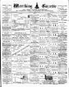 Worthing Gazette Wednesday 02 September 1896 Page 1