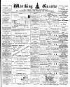 Worthing Gazette Wednesday 09 September 1896 Page 1