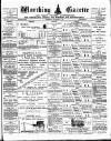 Worthing Gazette Wednesday 30 September 1896 Page 1