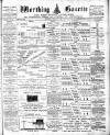 Worthing Gazette Wednesday 08 December 1897 Page 1
