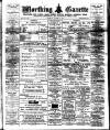 Worthing Gazette Wednesday 13 October 1920 Page 1