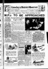 Crawley and District Observer Friday 18 July 1952 Page 1