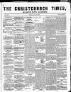 Christchurch Times Saturday 03 April 1858 Page 1
