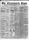 Christchurch Times Saturday 01 April 1865 Page 1