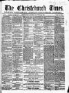 Christchurch Times Saturday 24 November 1866 Page 1