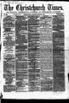 Christchurch Times Saturday 14 March 1868 Page 1